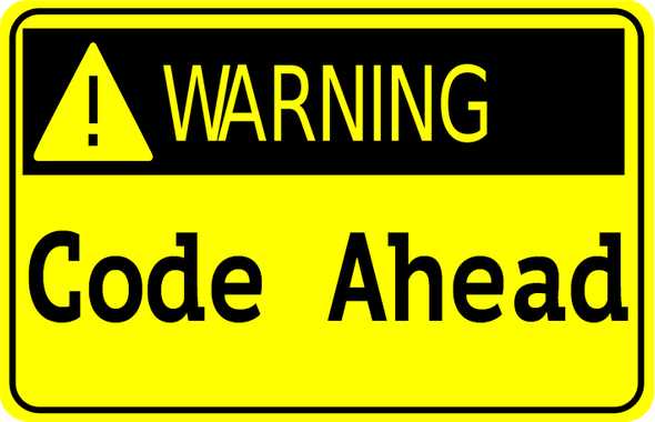 warning code ahead